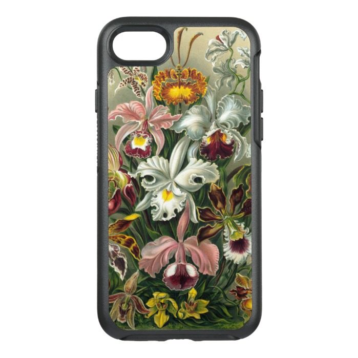 Ernst Haeckel Orchids Vintage Rainforest Flowers OtterBox Symmetry iPhone 7 Case