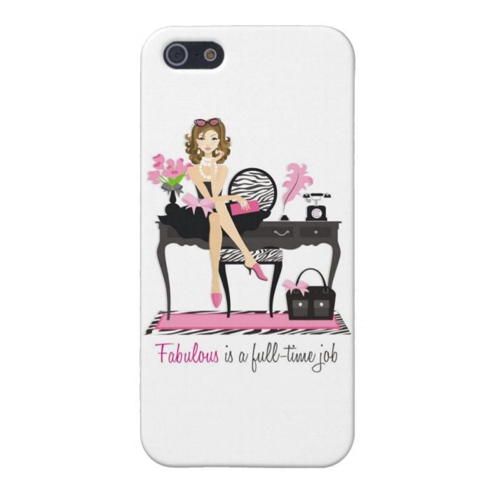 Fabulous - Brunette Cover For iPhone SE/5/5s