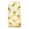 Fashionable Pineapple Pattern with Gold Stripes iPhone 7 Case