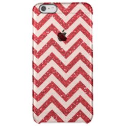 Faux Glitter iPhone 6 plus Uncommon case red