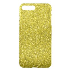 Faux Glitter iPhone7 plus Uncommon case gold