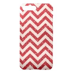 Faux Glitter iPhone7 plus Uncommon case red