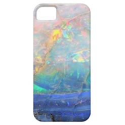 Faux opal gem gemstone mineral bling bokeh hipster iPhone SE/5/5s case