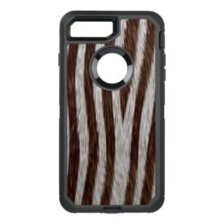 Faux zebra fur iPhone 7 plus OtterBox Defender iPhone 7 Plus Case
