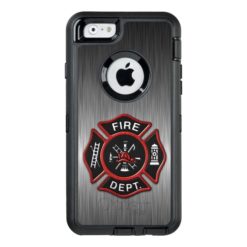 Firefighter Badge Deluxe OtterBox Defender iPhone Case