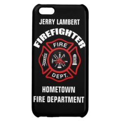Firefighter Name Template iPhone 5C Covers
