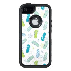 Flip Flop Pattern OtterBox Defender iPhone Case