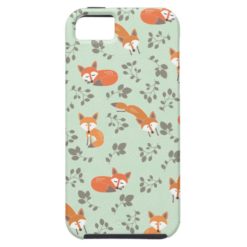 Foxy Floral Pattern iPhone SE/5/5s Case