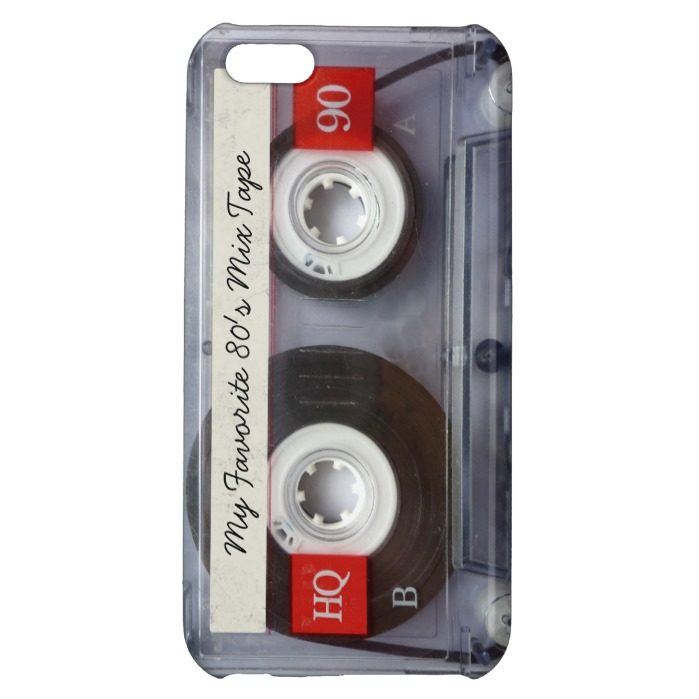 Funny 80's Cassette Tape Personalized iPhone 5C Case