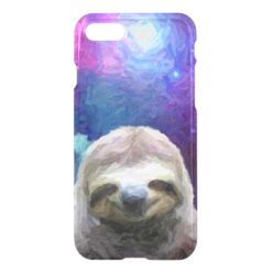 Funny Sloth Meme On Galaxy iPhone 7 Case