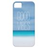 Funny good vibes tropical ocean photo hipster iPhone SE/5/5s case