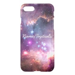 Galactic Outer Space Purple Nebulae iPhone 7 Case