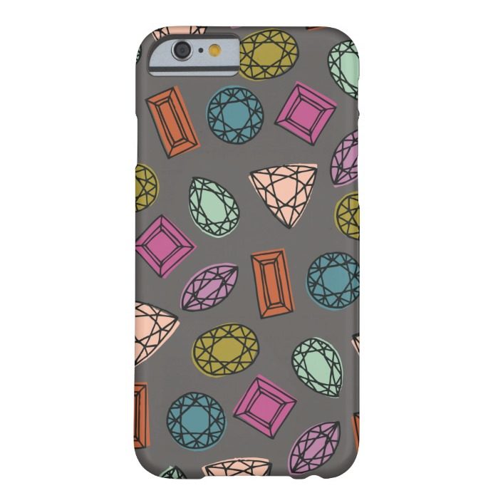 Gems Phone Case - Charcoal