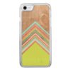 Geometric wood arrow Carved iPhone 7 case
