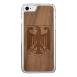 German Eagle Carved iPhone 7 Case