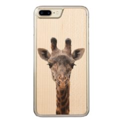Giraffe Iphone 6 Plus Carved iPhone 7 Plus Case