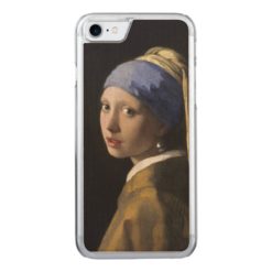 Girl with a Pearl Earring by Johannes Vermeer Carved iPhone 7 Case
