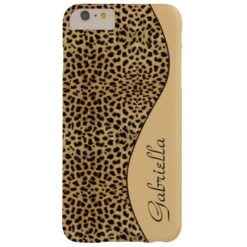 Girly Leopard Monogram iPhone 6 Plus case