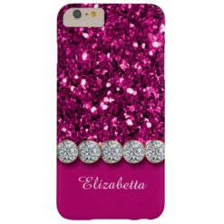 Glamorous Pink Glitter And Sparkly Diamonds Case