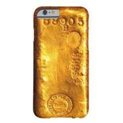 Gold Bar Barely There iPhone 6 Case