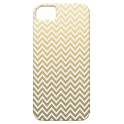 Gold Chevron Stripes | iPhone SE/5/5s Case
