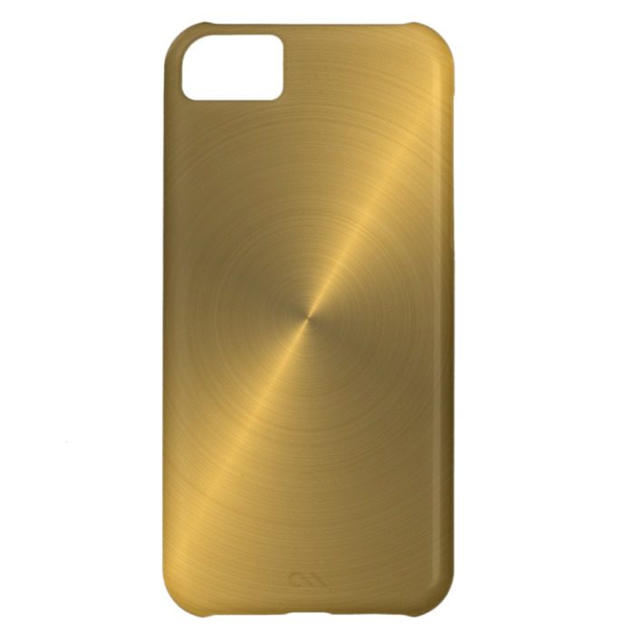 Gold Cover For iPhone 5C
