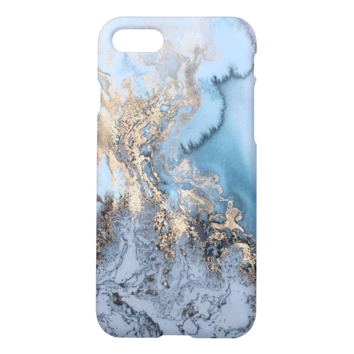 Gold Marble iPhone 7 Case