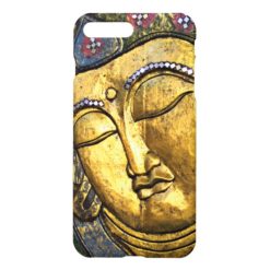 Golden Buddha meditating photo iPhone 7 Plus Case
