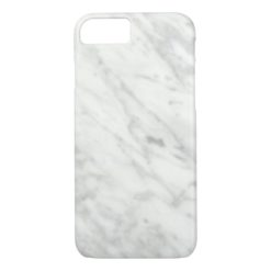 Gray & White Marble iPhone 7 Case