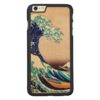 Great Wave Off Kanagawa Japanese Vintage Fine Art Carved Maple iPhone 6 Plus Slim Case