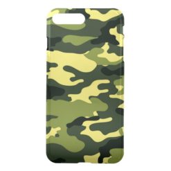 Green Camouflage iPhone7 Plus Deflector Case
