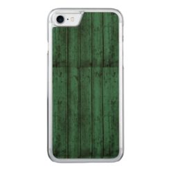 Green Wood on Wood Iphone 6/6s Carved iPhone 7 Case