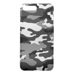 Grey Camouflage iPhone7 Plus Deflector Case