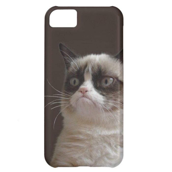 Grumpy Cat Glare Cover For iPhone 5C
