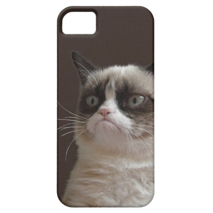 Grumpy Cat Glare iPhone SE/5/5s Case