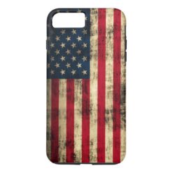 Grunge American Flag iPhone 7 Plus Case