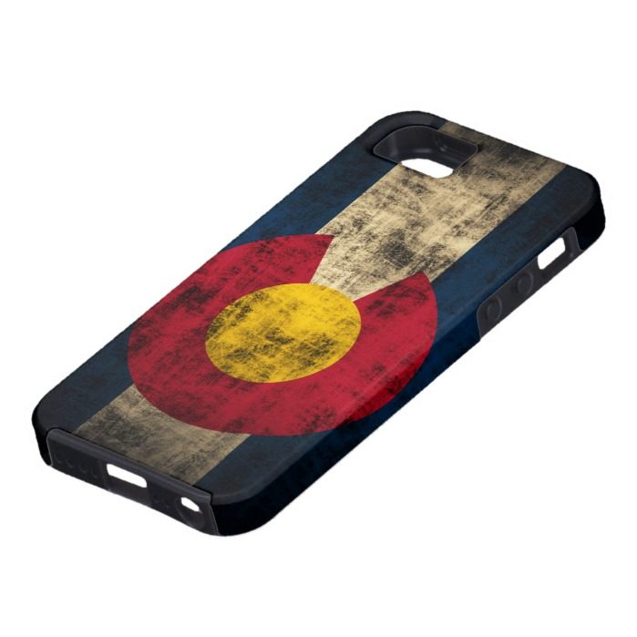 Grunge Colorado Flag iPhone SE/5/5s Case