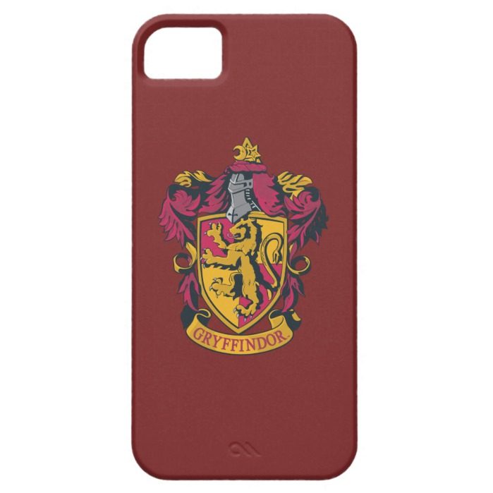 Gryffindor crest red and gold iPhone SE/5/5s case