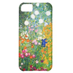Gustav Klimt Flower Garden iPhone 5 Case