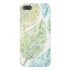 Handdrawn modern green floral paisley leaf pattern case for iPhone SE/5/5s