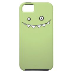 Happy Green Monster iPhone 5 & Tough Case