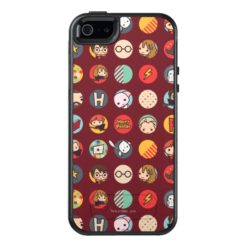 Harry Potter Cartoon Icons Pattern OtterBox iPhone 5/5s/SE Case