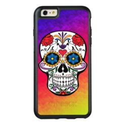 Heart Flower Skull Abstract OtterBox iPhone 6/6s Plus Case