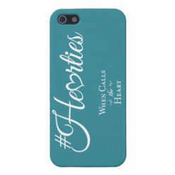 #Hearties - When Calls the Heart Teal iPhone Case