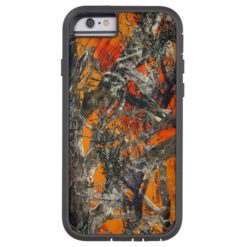 Heavy Orange Camo Tough Xtreme iPhone 6 Case