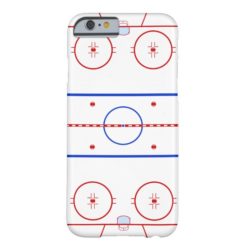 Hockey Rink Barely There iPhone 6 Case