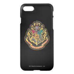 Hogwarts Crest - Destroyed iPhone 7 Case