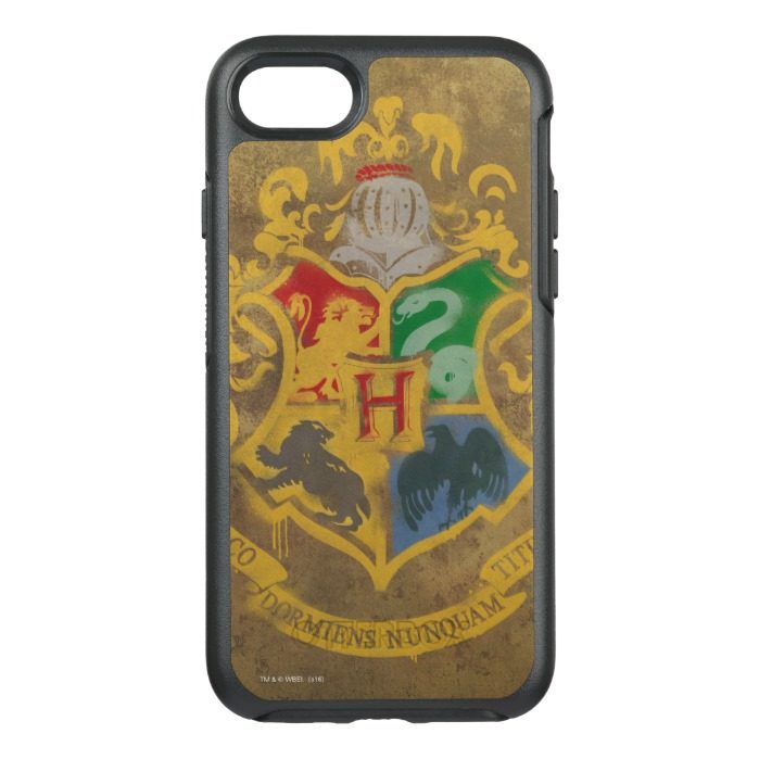 Hogwarts Crest HPE6 OtterBox Symmetry iPhone 7 Case