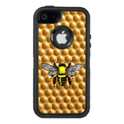 Honey Bee on Honeycomb Beekeeper Case