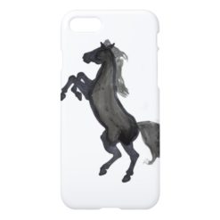 Horse Rearing Facing The Left iPhone 7 Case